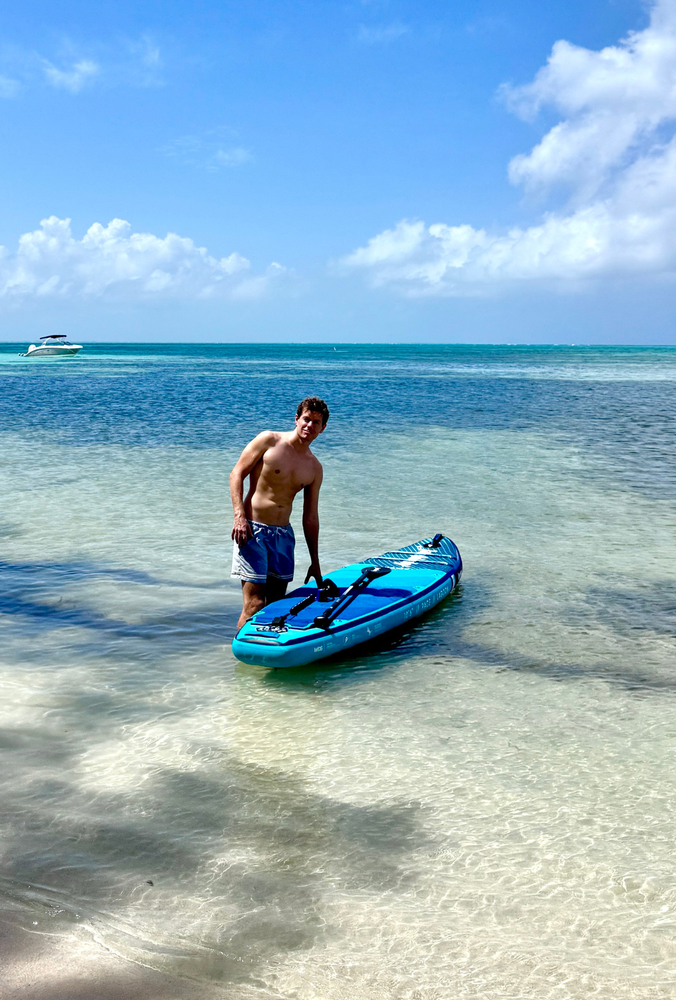 Aquaplanet PACE 10’6″ Inflatable Paddle Board Package - Lagoon