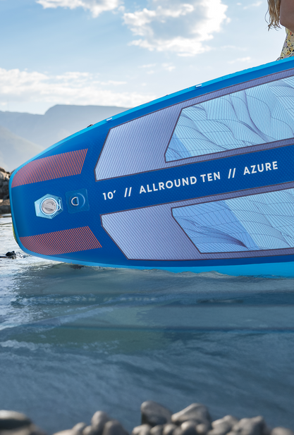 Aquaplanet ALLROUND TEN 10' Inflatable Paddle Board Package - Azure