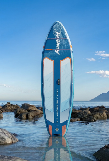 Aquaplanet ALLROUND TEN 10' Inflatable Paddle Board Package - Azure