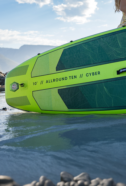 Aquaplanet ALLROUND TEN 10' Inflatable Paddle Board Package - Cyber