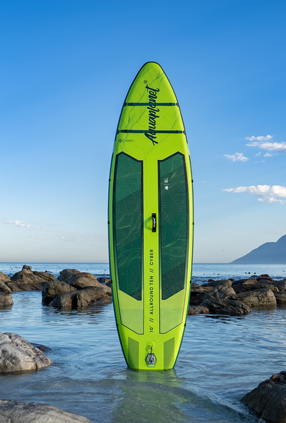 Aquaplanet ALLROUND TEN 10' Inflatable Paddle Board Package - Cyber