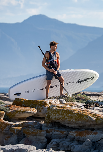 Aquaplanet ALLROUND TEN 10' Inflatable Paddle Board Package - Spectre