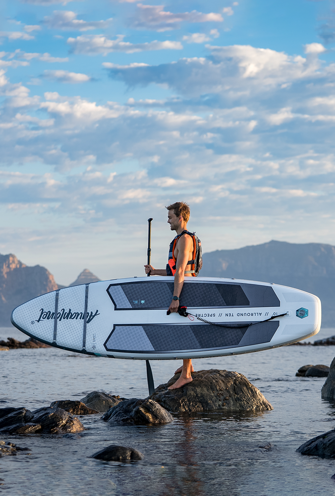 Aquaplanet ALLROUND TEN 10' Inflatable Paddle Board Package - Spectre