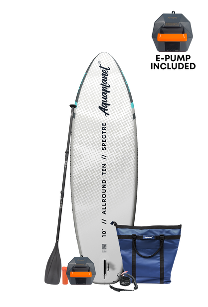 Aquaplanet ALLROUND TEN 10' Inflatable Paddle Board Package - Spectre