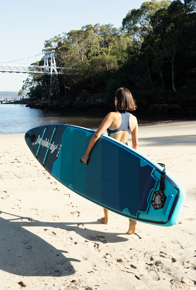 Aquaplanet PACE 10’6″ Inflatable Paddle Board Package - Lagoon
