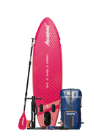 Aquaplanet PACE 10’6″ Inflatable Paddle Board Package - Coral