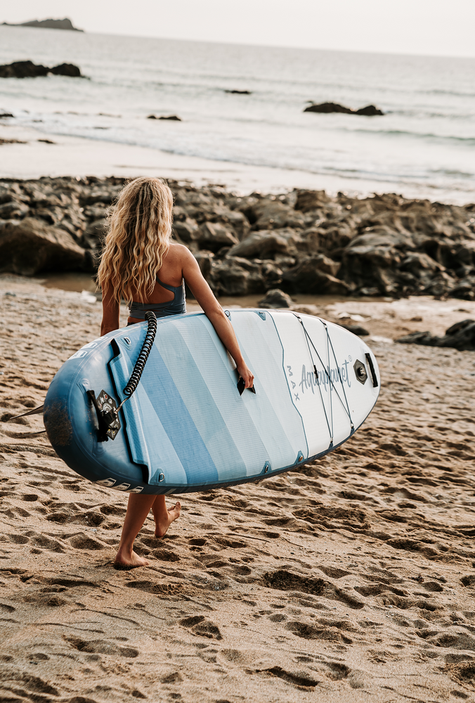 Aquaplanet MAX 10’6″ Inflatable Paddle Board Package - Glacier