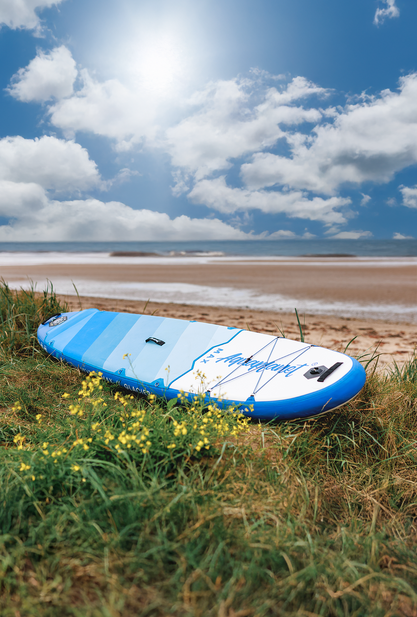 Aquaplanet MAX 10’6″ Inflatable Paddle Board Package - Glacier