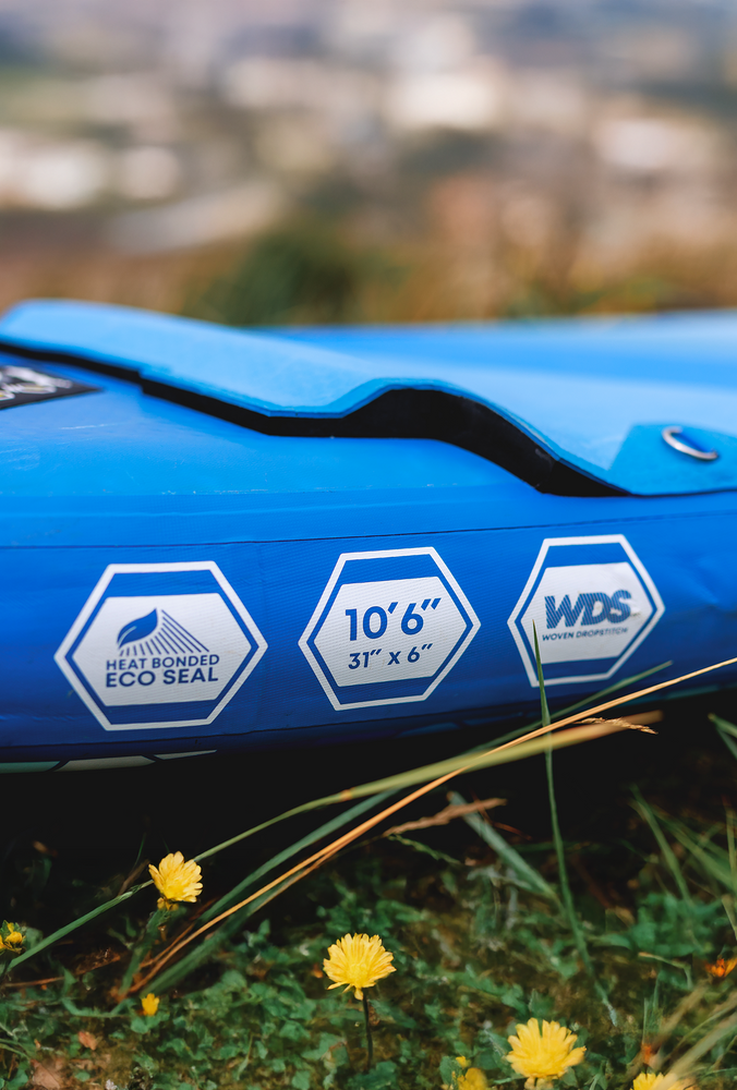 Aquaplanet MAX 10’6″ Inflatable Paddle Board Package - Glacier