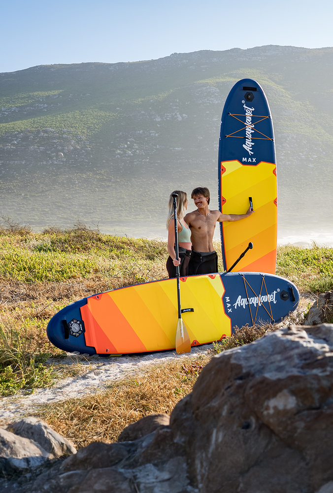Aquaplanet MAX 10’6″ Inflatable Paddle Board Package - Sunrise