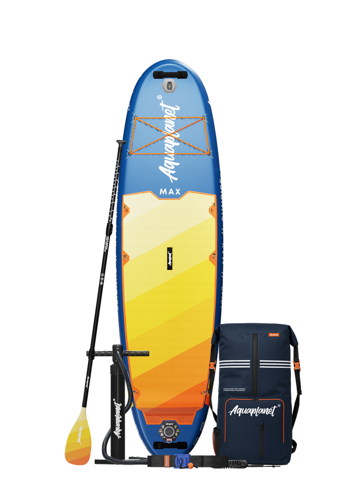 Aquaplanet MAX 10’6″ Inflatable Paddle Board Package - Sunrise