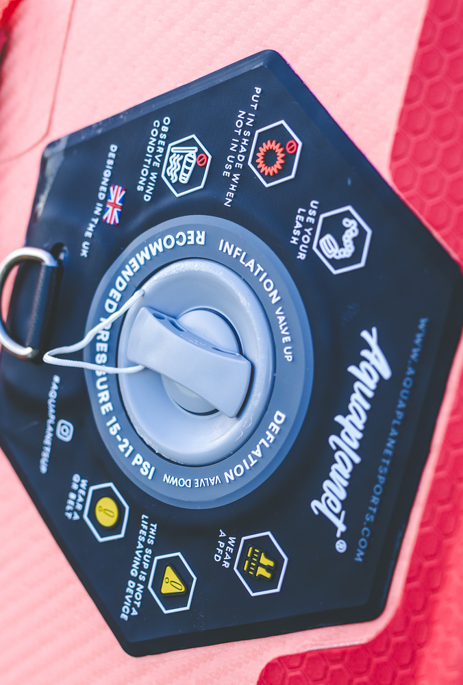 Aquaplanet PACE 10’6″ Inflatable Paddle Board Package - Coral