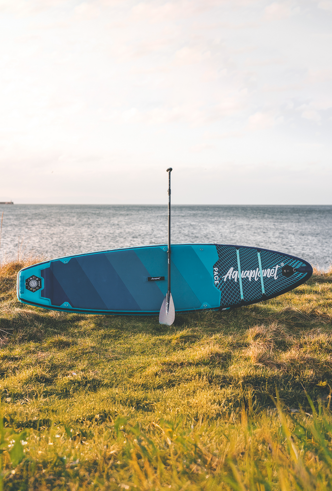 Aquaplanet PACE 10’6″ Inflatable Paddle Board Package - Lagoon