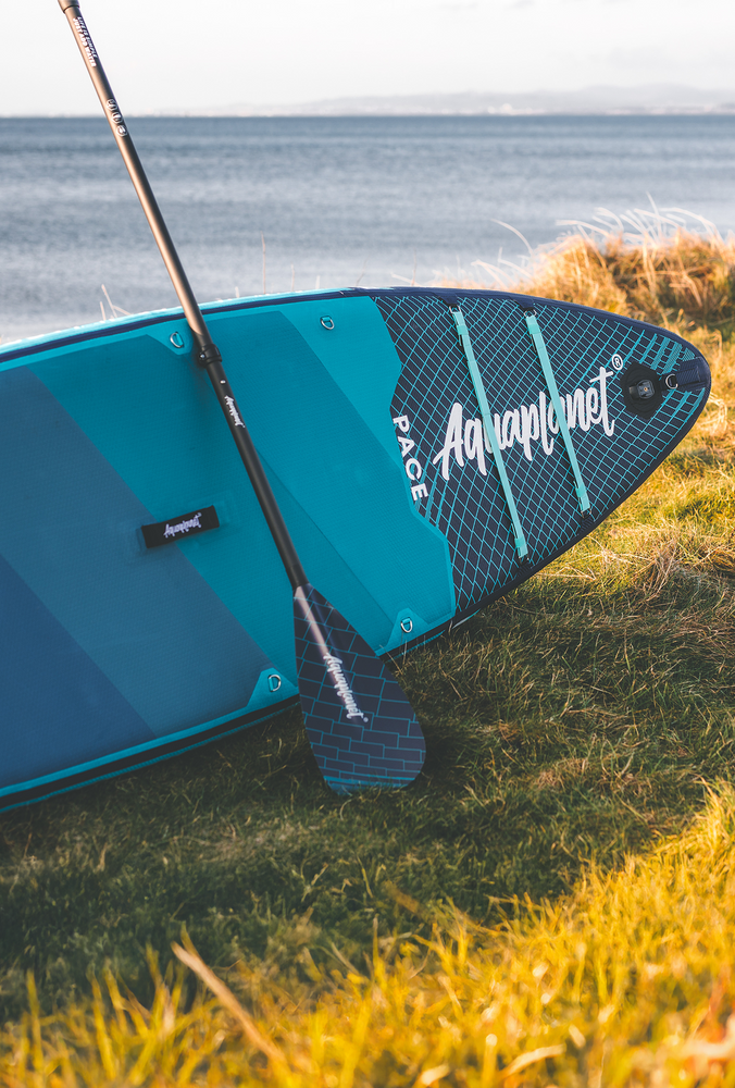 Aquaplanet PACE 10’6″ Inflatable Paddle Board Package - Lagoon