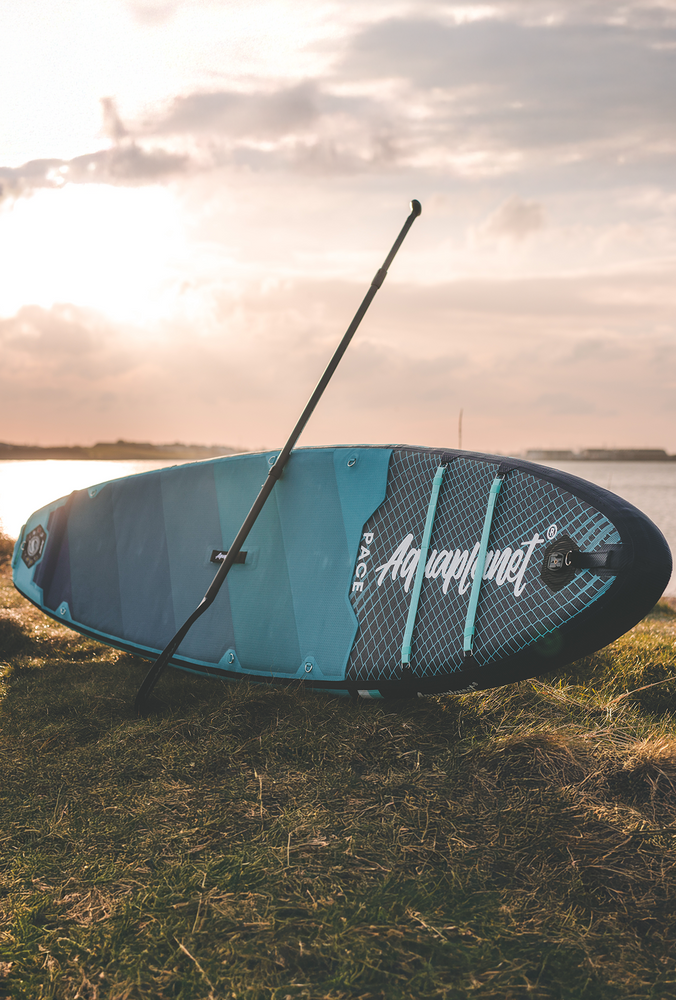Aquaplanet PACE 10’6″ Inflatable Paddle Board Package - Lagoon