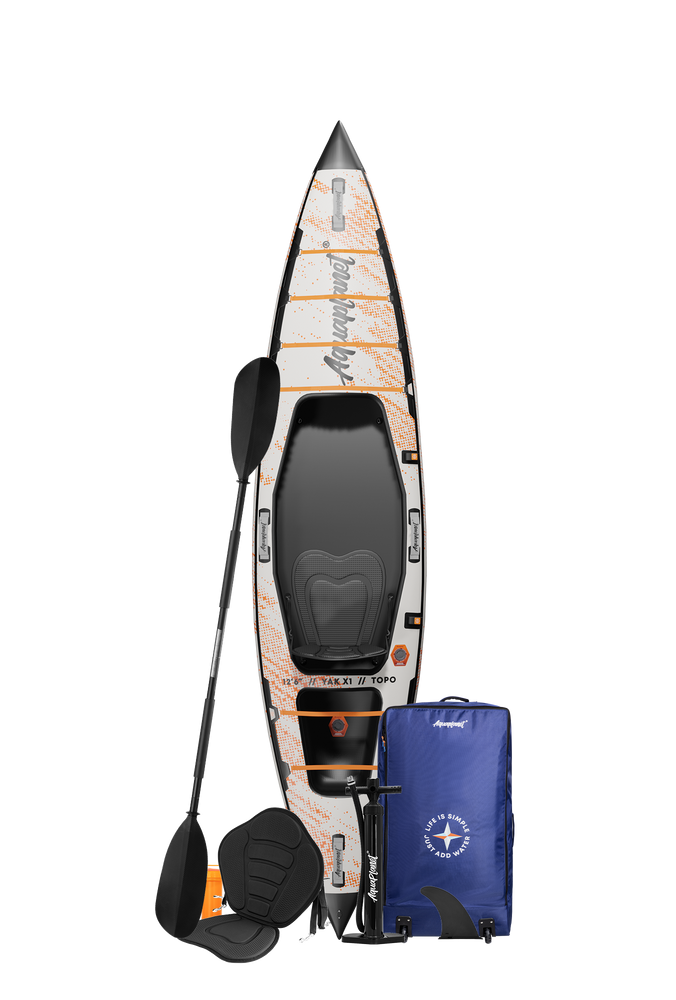 Aquaplanet YAK X1 Inflatable Dropstitch Kayak  – 12'6