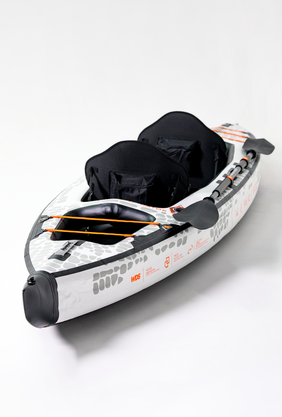 Aquaplanet YAK X2 Inflatable Dropstitch Kayak Package - 14' Two Person