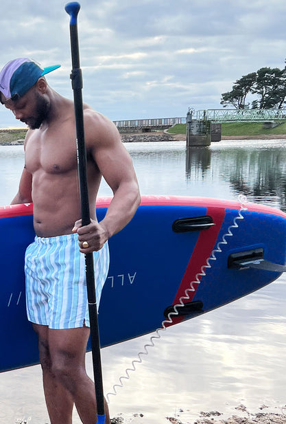 Aquaplanet PACE 10’6″ Inflatable Paddle Board Package - Red/Blue